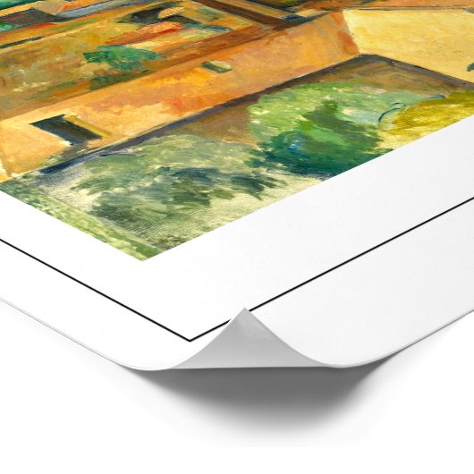 Poster d'art Paul Cézanne Zedign #35 (Coin)