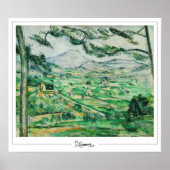 Poster d'art Paul Cézanne Zedign #422 (Devant)