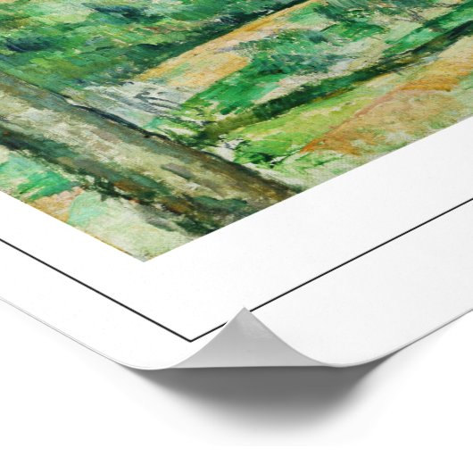 Poster d'art Paul Cézanne Zedign #422 (Coin)