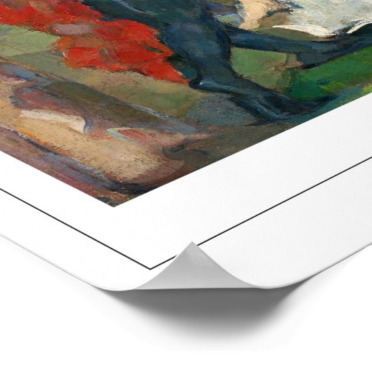 Poster d'art Paul Cézanne Zedign #46 (Coin)