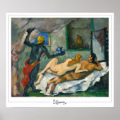 Poster d'art Paul Cézanne Zedign #46 (Devant)