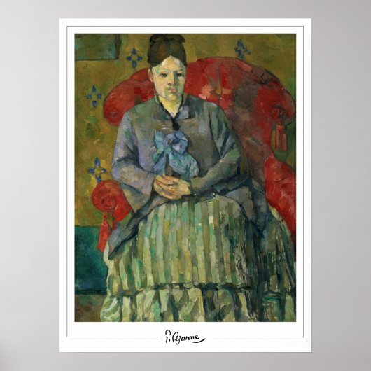Poster d'art Paul Cézanne Zedign #52 (Devant)