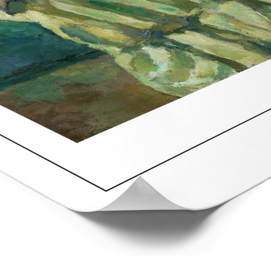 Poster d'art Paul Cézanne Zedign #52 (Coin)