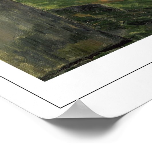 Poster d'art Paul Cézanne Zedign #54 (Coin)