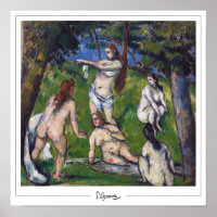 Poster d'art Paul Cézanne Zedign #578