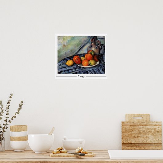 Poster d'art Paul Cézanne Zedign #71 (Cuisine)