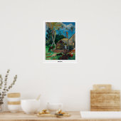 Poster d'art Paul Gauguin Zedign #1 (Cuisine)