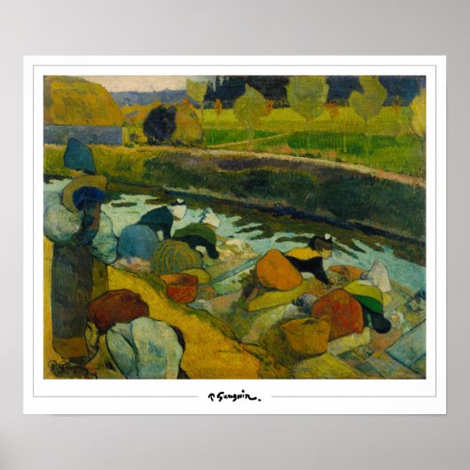 Poster d'art Paul Gauguin Zedign #10 (Devant)