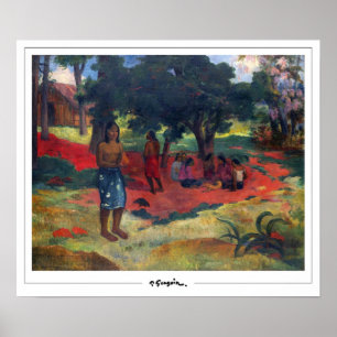 Poster d'art Paul Gauguin Zedign #113