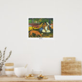 Poster d'art Paul Gauguin Zedign #144 (Cuisine)