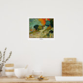 Poster d'art Paul Gauguin Zedign #17 (Cuisine)