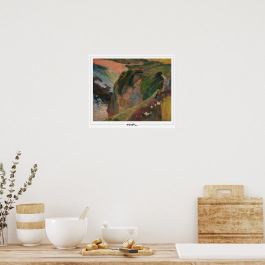 Poster d'art Paul Gauguin Zedign #19 (Cuisine)