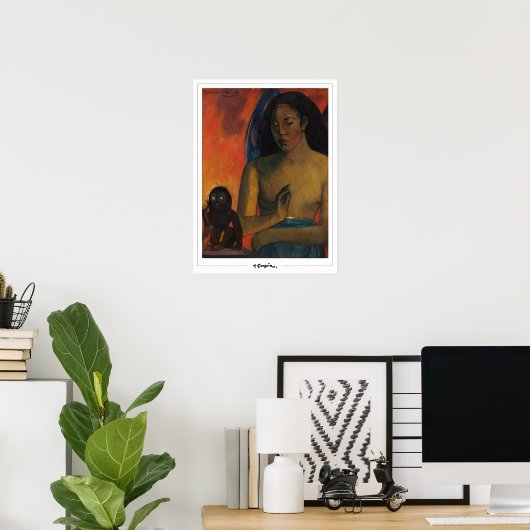 Poster d'art Paul Gauguin Zedign #396 (Bureau à domicile)
