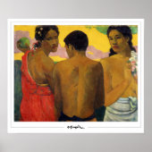 Poster d'art Paul Gauguin Zedign #421 (Devant)