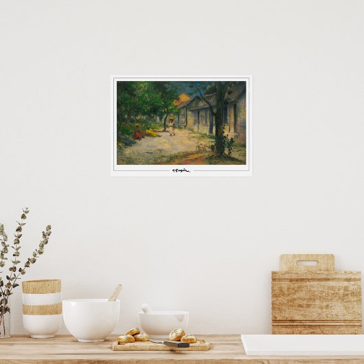 Poster d'art Paul Gauguin Zedign #496 (Cuisine)