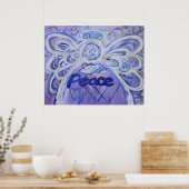 Poster d'art Peace Angel Imprimer (Cuisine)