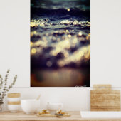 Poster d'art peint de Bay Bubbles Close Up #8363 (Cuisine)