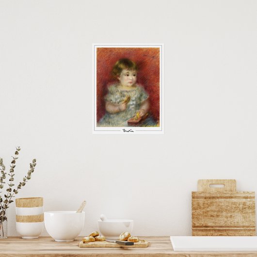 Poster d'art Pierre-Auguste Renoir Zedign #503-2 (Cuisine)