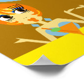 Poster d'art pop de Funky Twins (Coin)