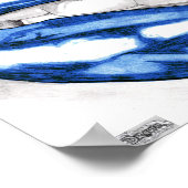 Poster d'Art Pop Lips Hot (Amélioré!) (Coin)