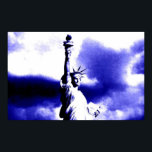 Poster d'art pop Statue de la Liberté<br><div class="desc">New York - États-Unis d'Amérique Symbole national et ville Statues,  Monuments et Bâtiments - Statue de la Liberté Photo Oeuvre</div>