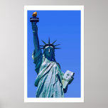 Poster d'art pop Statue de la Liberté Imprimer<br><div class="desc">New York - États-Unis d'Amérique Symbole national et ville Statues,  Monuments et Bâtiments - Statue de la Liberté Photo Oeuvre</div>