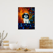 Poster d'art Portrait de chien (Cuisine)