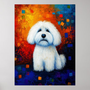 Poster d'art Portrait de chien