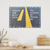 Poster d'art positif "Dreams" (Cuisine)