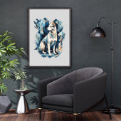 Poster d'art pour chien [BD-D1]