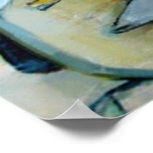 Poster d'art pour filles Ninja (Coin)