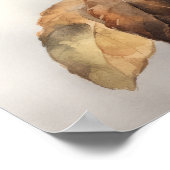 Poster d'art pour oiseaux en chickadee (Coin)