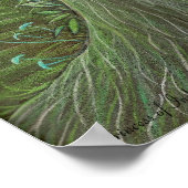 Poster d'art "Princesse de l'Inde" en bronze matte (Coin)