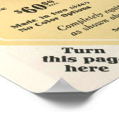 Poster d'art publicitaire de Ranger de Mead à vélo (Coin)