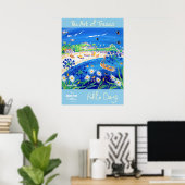 Poster d'art : Puffin Days, Art of Tresco (Bureau à domicile)