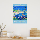 Poster d'art : Puffin Days, Art of Tresco (Cuisine)