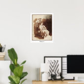 Poster d'art Rembrandt van Rijn Zedign #157 (Bureau à domicile)