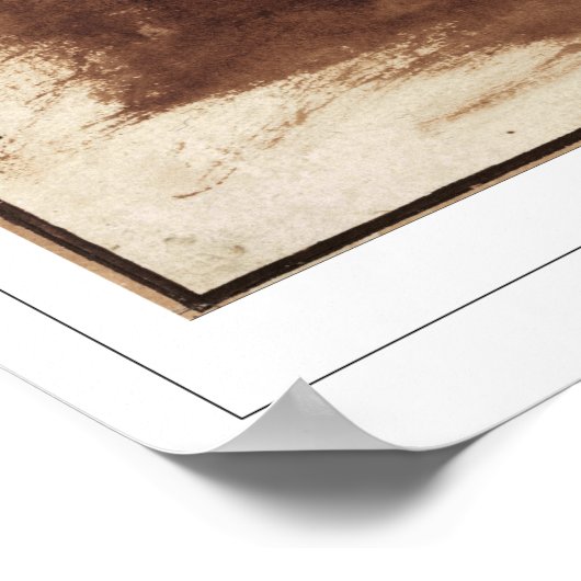 Poster d'art Rembrandt van Rijn Zedign #157 (Coin)