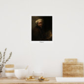 Poster d'art Rembrandt van Rijn Zedign #373 (Cuisine)