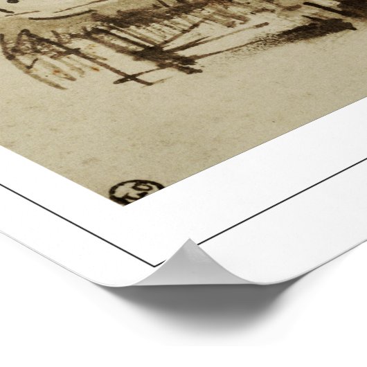 Poster d'art Rembrandt van Rijn Zedign #443 (Coin)