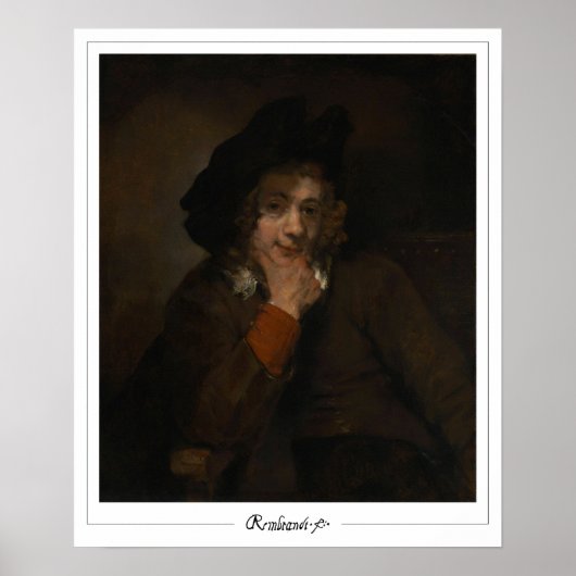 Poster d'art Rembrandt van Rijn Zedign #597 (Devant)