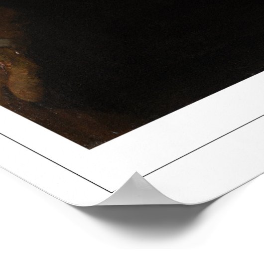 Poster d'art Rembrandt van Rijn Zedign #60 (Coin)