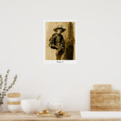 Poster d'art Rembrandt van Rijn Zedign #638 (Cuisine)