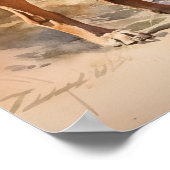 Poster d'art Rhodesian Ridgeback Dog (Coin)