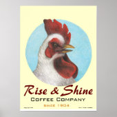 Poster d'art / "Rise & Shine" / Sally Coupe Jacobs (Devant)