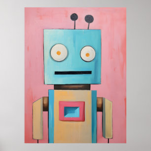 Poster d'art robotique