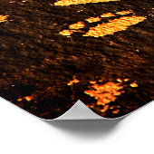 Poster d'art rock du journal (Coin)