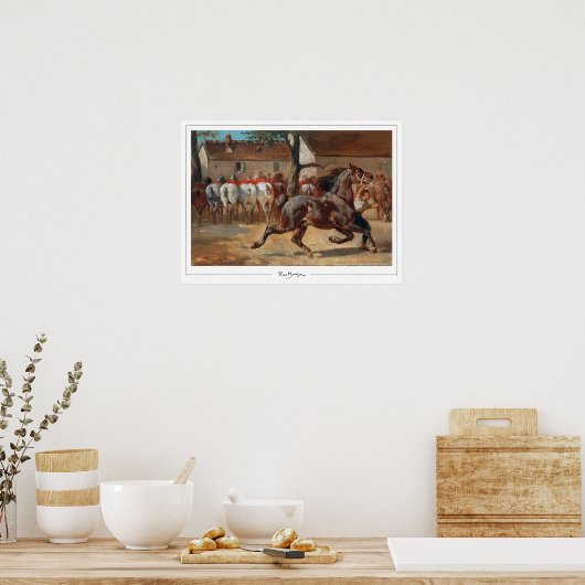 Poster d'art Rosa Bonheur Zedign #20 (Cuisine)