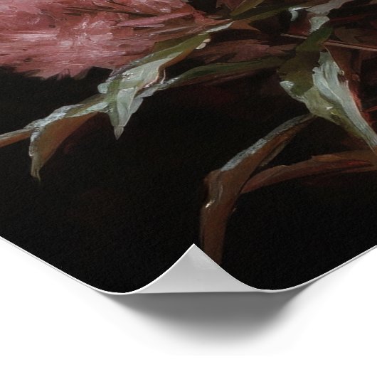 Poster d'art rose Astilbe (Coin)