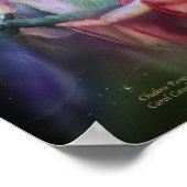 Poster d'art Rose Chakra / Imprimer (Coin)